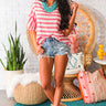 Call Me On My Haute Line Shift Top in Red Image - 1