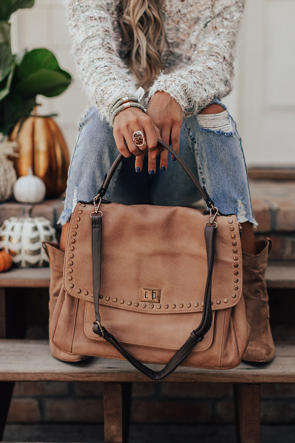 The James Tote in Tan