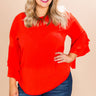 Happy Hour Shift Top in Tangerine Image - 1