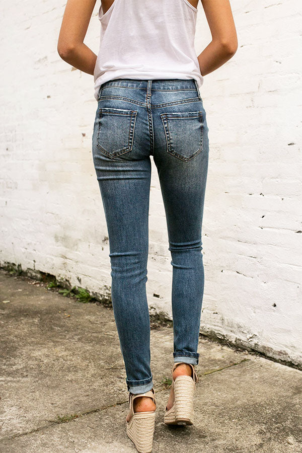 The Eve Mid Rise Skinny Image - 3