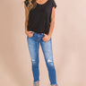 Margarita Babe Shift Tee in Black Image - 1