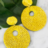 The Serendipity Earrings in Yellow Image - 1