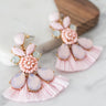 Margs In Maui Earrings In Light Pink Image - 1