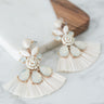 Margs In Maui Earrings In Ivory Image - 1