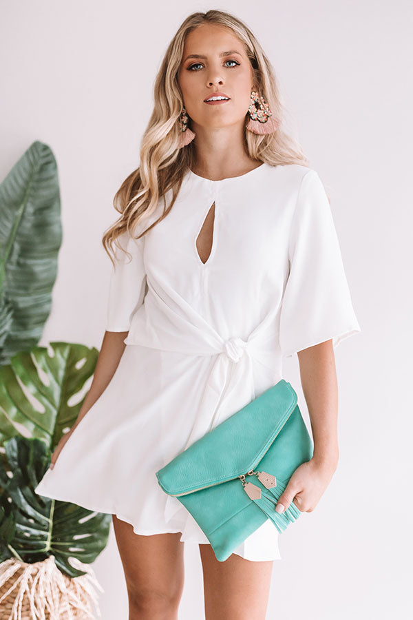 Napa Happy Hour Dress in White Image - 1