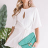 Napa Happy Hour Dress in White Image - 1