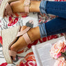The Kennedy Patent Wedge in Blush Image - 1