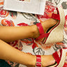 The Kennedy Patent Wedge in Red Image - 1