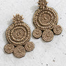 Summer Splendor Earrings In Taupe Image - 1