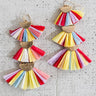 Vacay In Paradise Tassel Earrings In Multi Image - 1