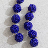 Ring Around The Roses Earrings In Indigo Image - 1