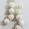 Ring Around The Roses Earrings In Ivory Image - 1