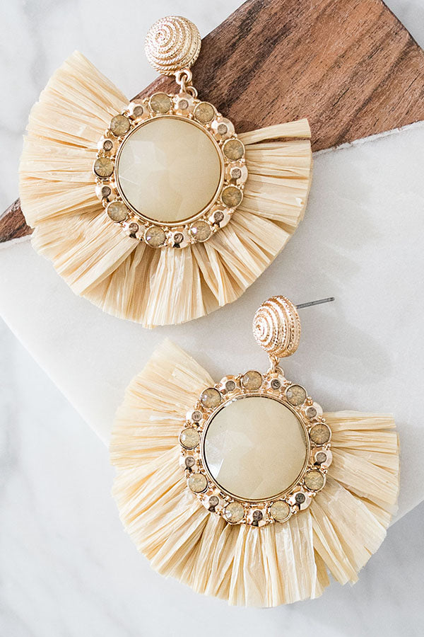 Fair-Weather Fan Earrings