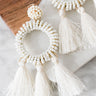 Infinite Options Tassel Earrings In Ivory Image - 1
