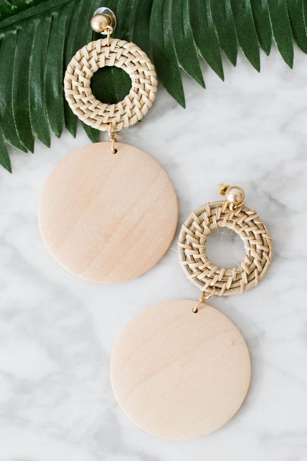 Knock On Wood Earrings