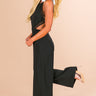 Vino For Two Cut Out Jumpsuit in Black Image - 1