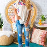 Bombshell Of Summer Embroidered Shift Top Image - 1