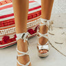 St. Thomas Getaway Metallic Wedge Image - 1