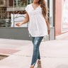 Sunday Loving Shift Tee in Ivory Image - 1