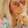 Summer Nights Aviator Sunnies in Sunset Image - 1
