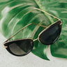Poolside in Panama Sunnies in Gold Image - 1