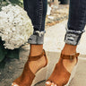 The Whitney Wedge in Brown Image - 1