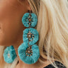 Yacht Life Earrings In Turquoise Image - 1