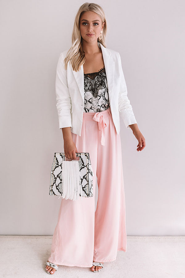 Signature Style Blazer In White