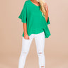 Weekend In Paradise Shift Top in Green Image - 1