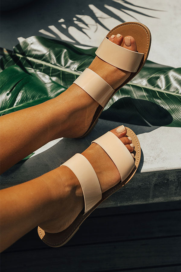 The Haven Sandal In Nude