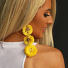 Yacht Life Earrings In Yellow Image - 1