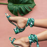 The Carrie Wrap Heel in Tropical Image - 1