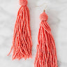 In The Spotlight Tassel Earrings In Calypso Image - 1