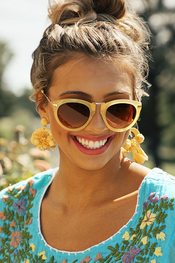 Cabana Retreat Sunnies in Yellow