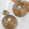 Summer Divine Earrings In Gold Image - 1