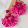 Mimosas In Maui Earrings In Fucshia Image - 1