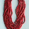 Keep It Coastal Layered Necklace In Red Image - 1