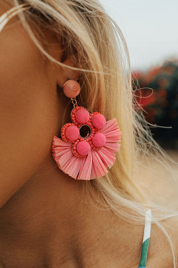 Mimosas In Maui Earrings In Calypso