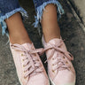 Seaside Sneaker In Blush Image - 1