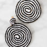 You Got Me Hypnotized Earrings In Black Image - 1