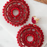 Pretty In Panama Earrings In Red Image - 1