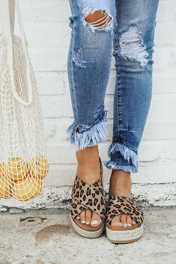 The Becca Espadrille in Leopard Image - 1