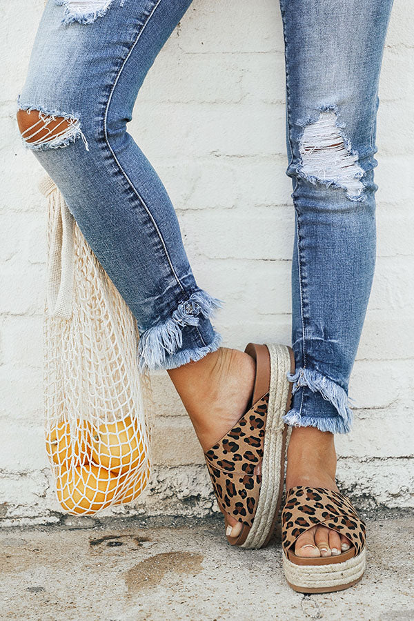 The Becca Espadrille in Leopard Image - 3
