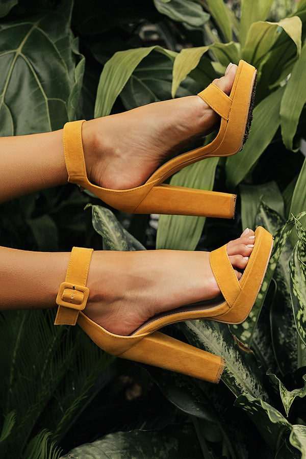 The Tory Heel in Marigold