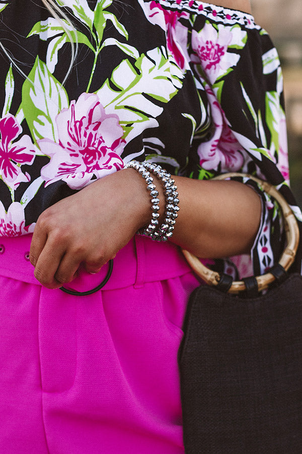 Champagne Shores Bracelet In Grey