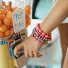 Fuzzy Navel Bracelet Set Of 5 Image - 1