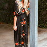 Barefoot On The Beach Embroidered Midi in Black Image - 1