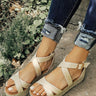 The Eliza Espadrille in Birch Image - 1