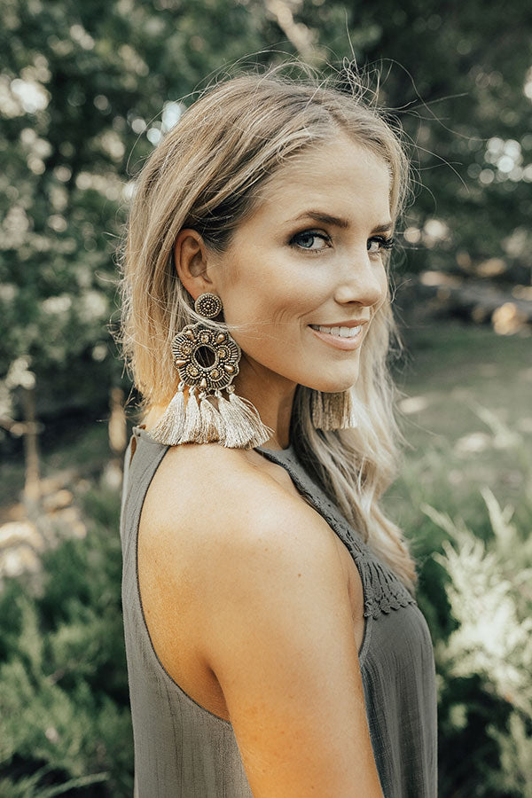 Park Date Tassel Earrings