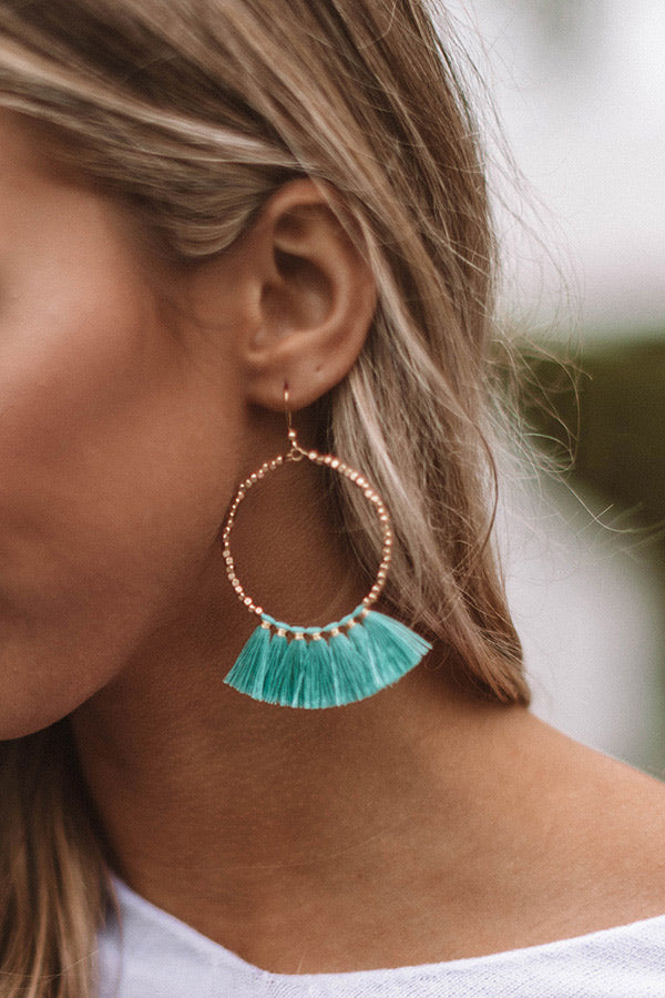 New Obsession Earrings In Ocean Wave